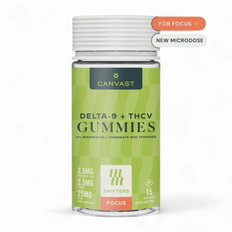 D9/THCV/CBG Focus Gummies / 3ct